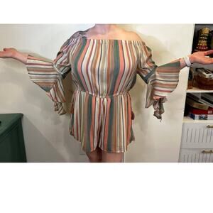 Plus Sized Off the Shoulder Jumper - 2X - Brand Unknown